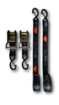 Orange Topo Universal Tie Downs (Pair)