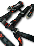 2” Orange and Gray Topo Harness