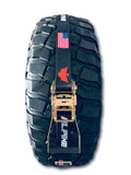 Alpine Flag Tire Tie Down (Single Strap)