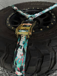2" Tiger Camo Y Strap