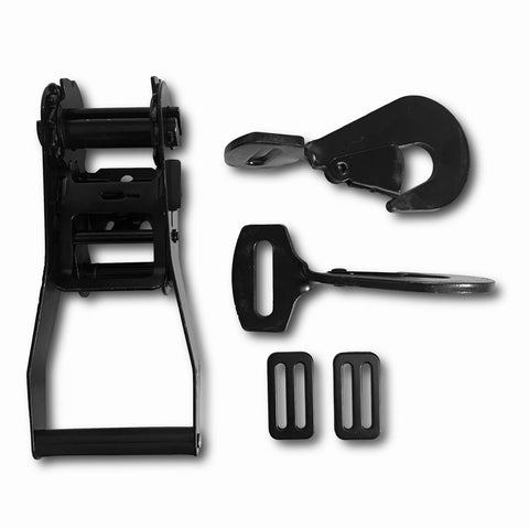 TIRE TIE DOWN BLACKOUT HARDWARE PACKAGE