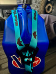 Dual Y Fuel Jug Strap- Teal