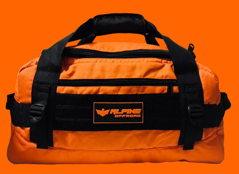 Orange Tactical Duffle Bag