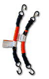 ALPINE PREMIUM BUNGEE STRAPS (PAIR) - ORANGE