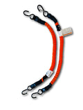 ALPINE PREMIUM BUNGEE STRAPS (PAIR) - ORANGE