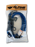 ALPINE PREMIUM BUNGEE STRAPS (PAIR) - BLUE