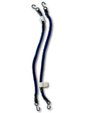 ALPINE PREMIUM BUNGEE STRAPS (PAIR) - BLUE