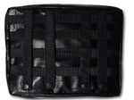 Black All-Weather Molle Pouch  Set- includes 2 medium and 1 large bags)