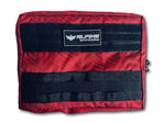 Red Dazzle Molle Pouch Set- includes 2 medium and 1 large bags)