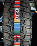 DFO X ALPINE Mexican Blanket Tire Tie Down (Single Strap)