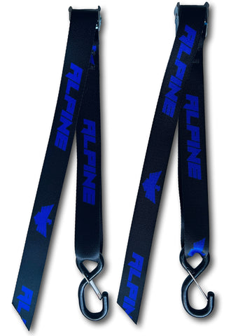 Container Strap- Blue and Black